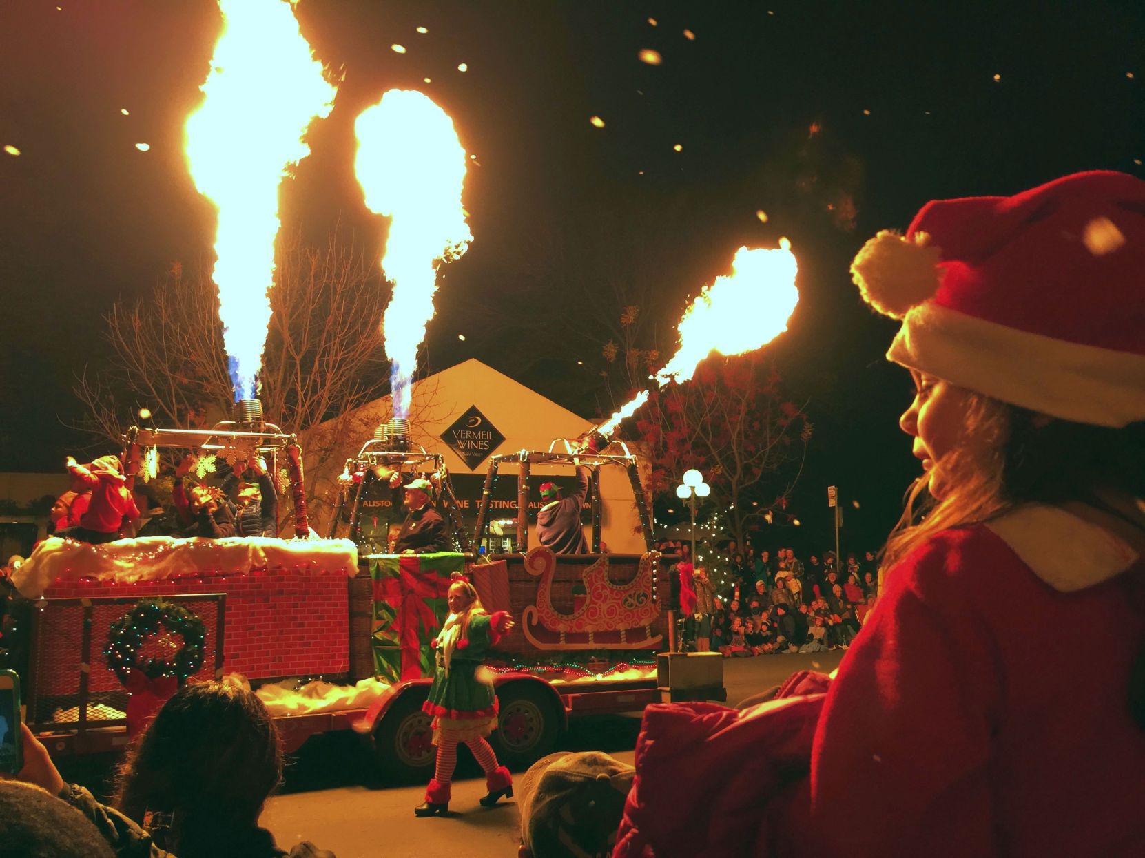2016 Calistoga Lighted Tractor Parade